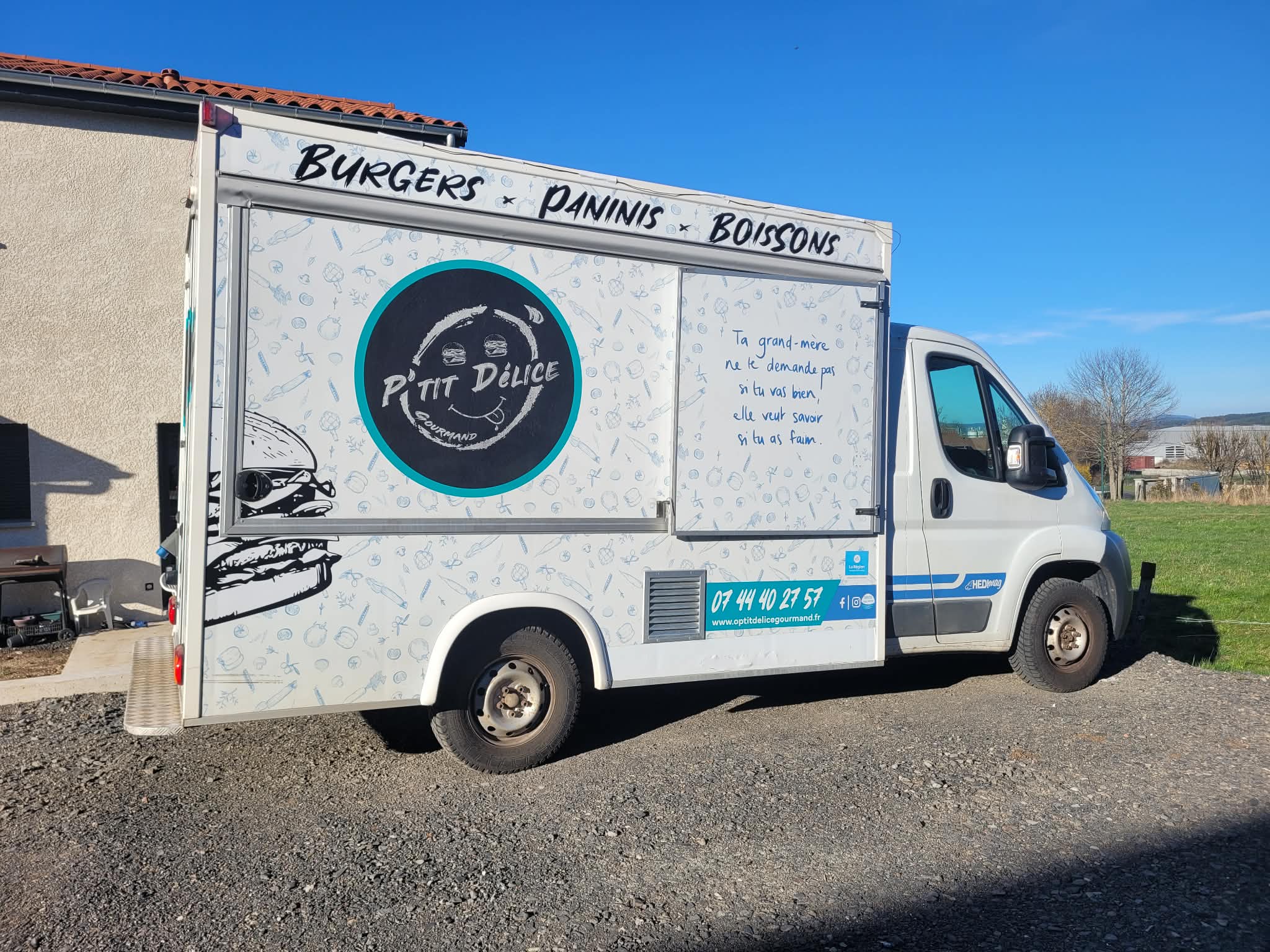 Food truck Fiat Ducato VASP Hedimag tout équipé — Chaspuzac (43) — photo 1