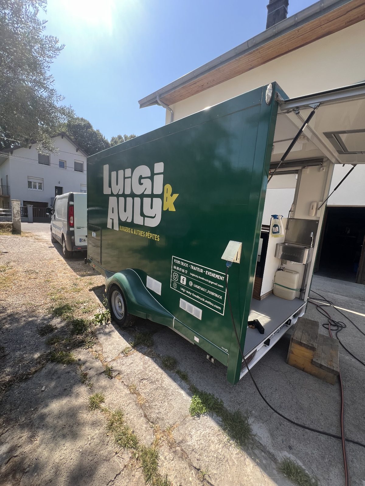 Remorque foodtruck — vue 2
